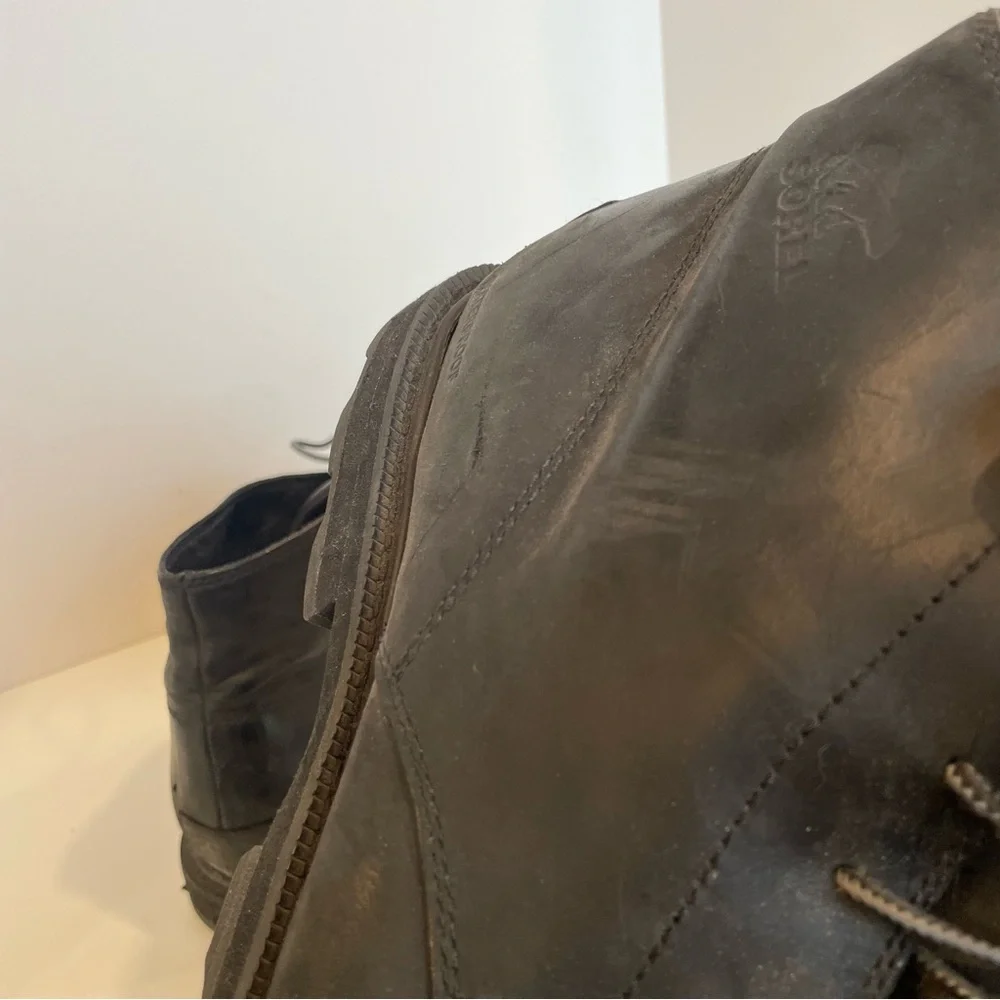 Sorel Madson Chukka Waterproof Boots Black Mens Size 14 Some‎ Wear Please Read